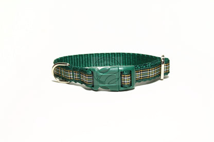 Irish National tartan - dog collar
