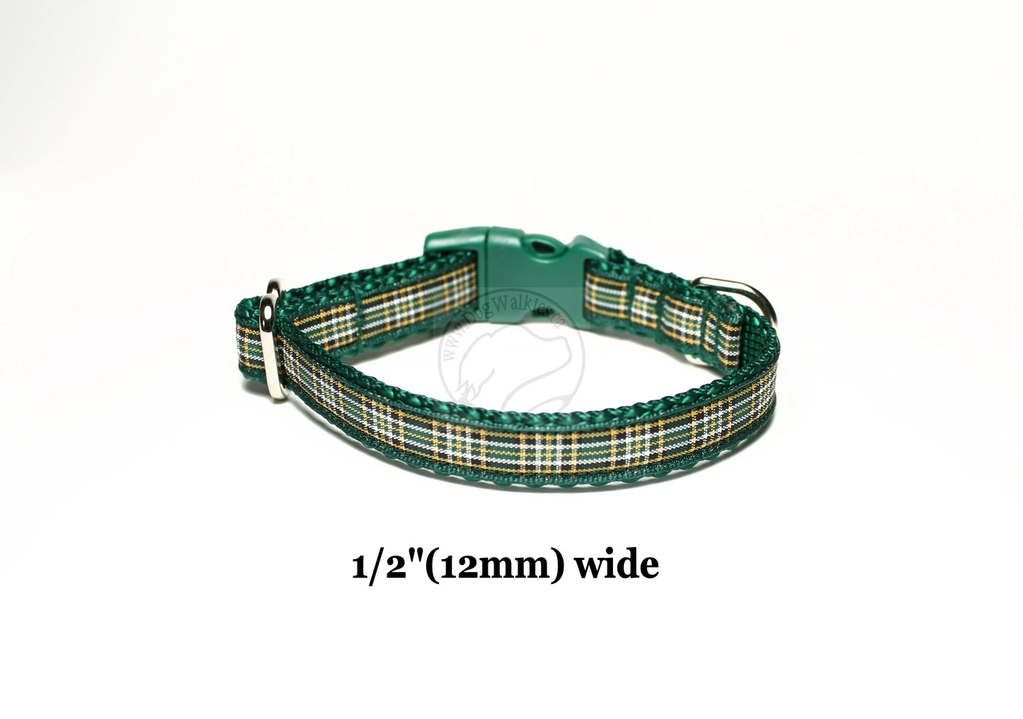 Irish National tartan - dog collar
