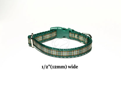 Irish National tartan - dog collar