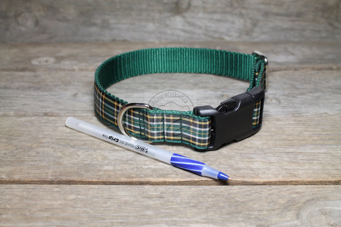 Irish National tartan - dog collar