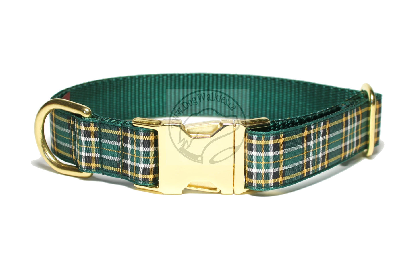 Irish National tartan - dog collar