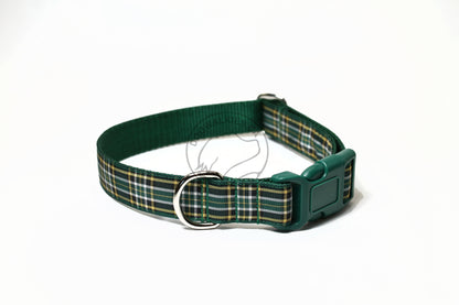 Irish National tartan - dog collar