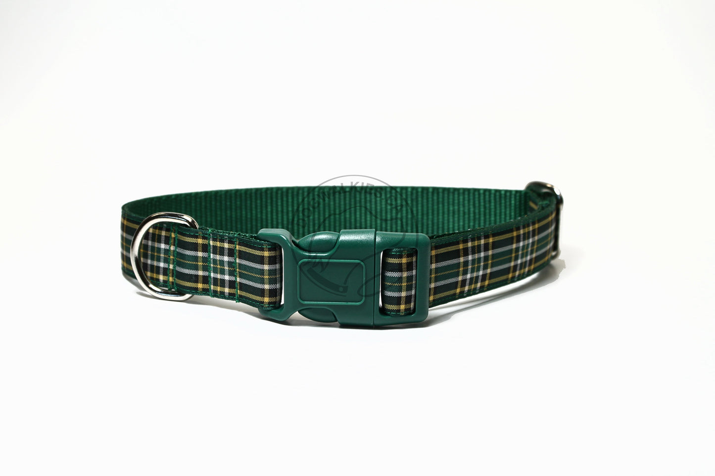 Irish National tartan - dog collar