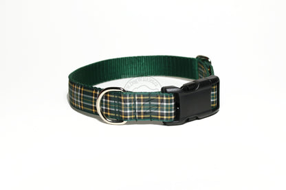 Irish National tartan - dog collar