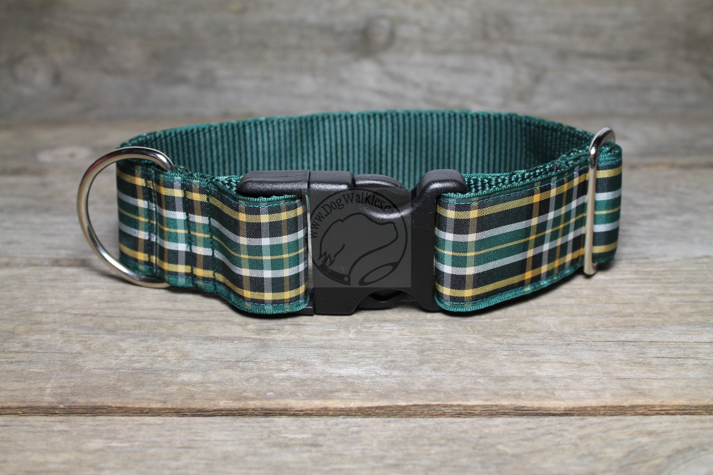 Irish National tartan - dog collar