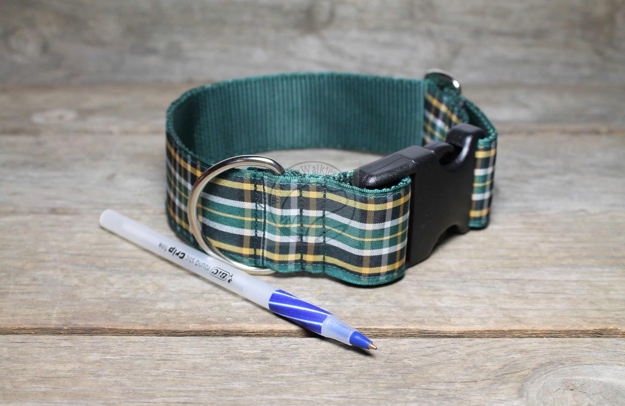 Irish National tartan - dog collar