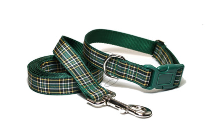 Irish National tartan - dog collar