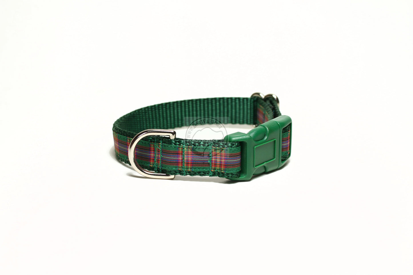 Cameron of Lochiel clan tartan - dog collar