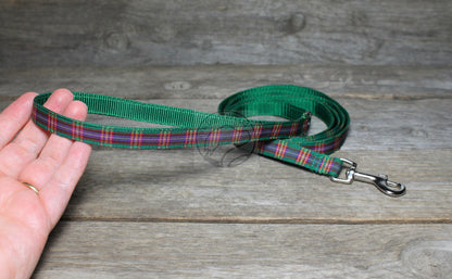 Tartan Dog Leash - Cameron of Lochiel Clan Tartan
