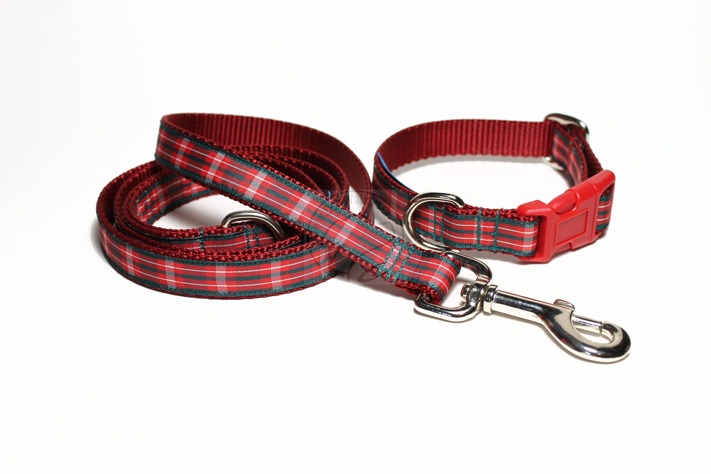 Tartan Dog Leash - MacFie clan Tartan