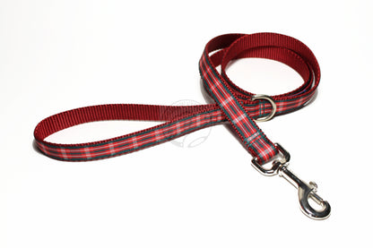 Tartan Dog Leash - MacFie clan Tartan