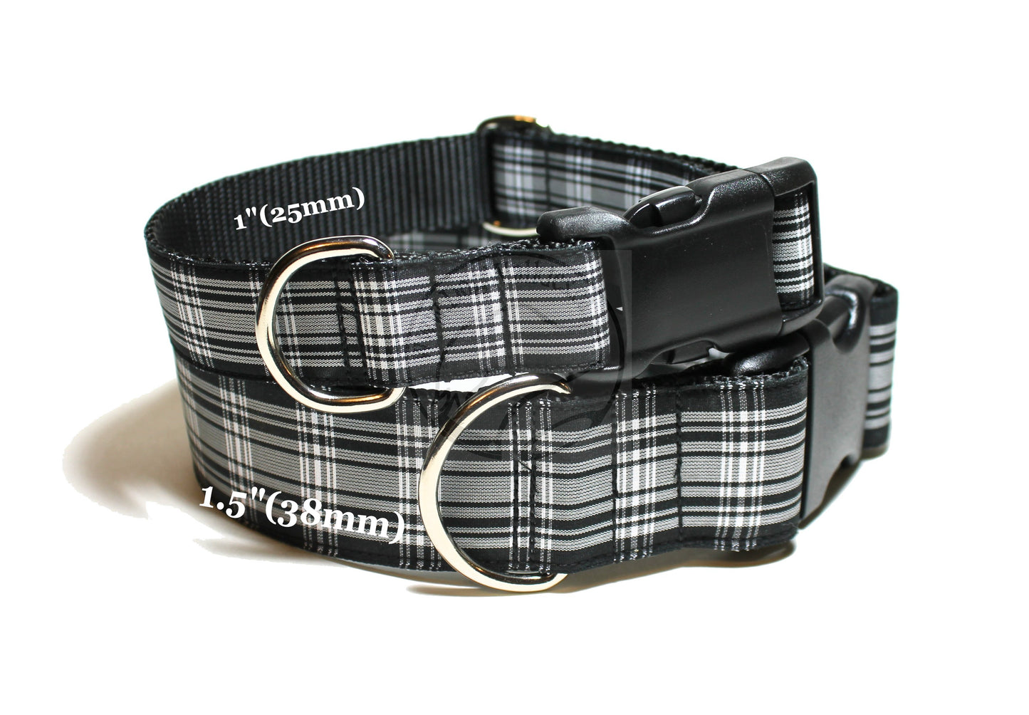 Menzies Clan tartan - dog collar