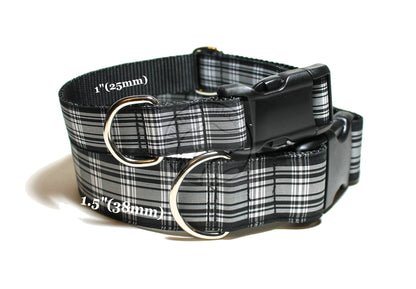Menzies Clan tartan - dog collar