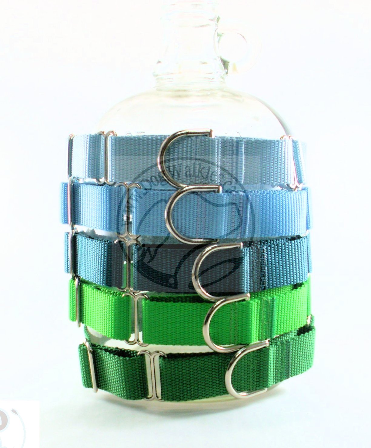 Martingale Dog Collar 1" (25mm) wide; Simple - Elegant - Strong