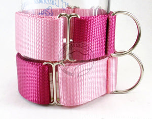 Wide Martingale Dog Collar 1.5" (38mm); Simple - Elegant - Strong