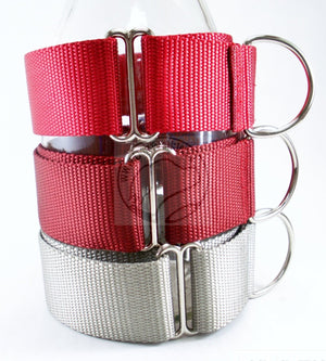 Wide Martingale Dog Collar 1.5" (38mm); Simple - Elegant - Strong