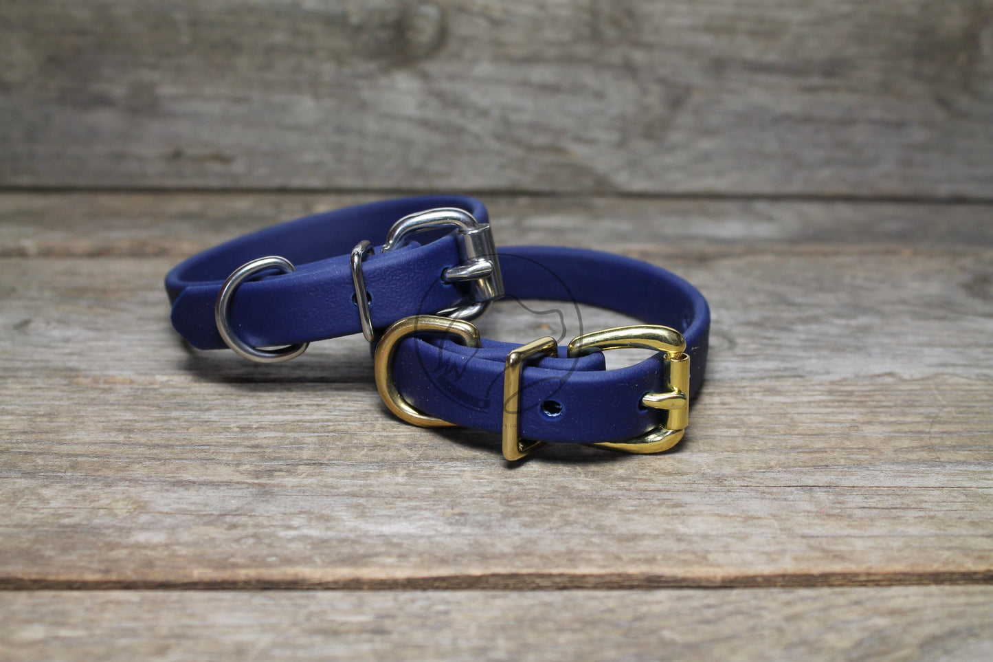 Navy Blue Biothane Dog Collar - 5/8"(16mm) wide
