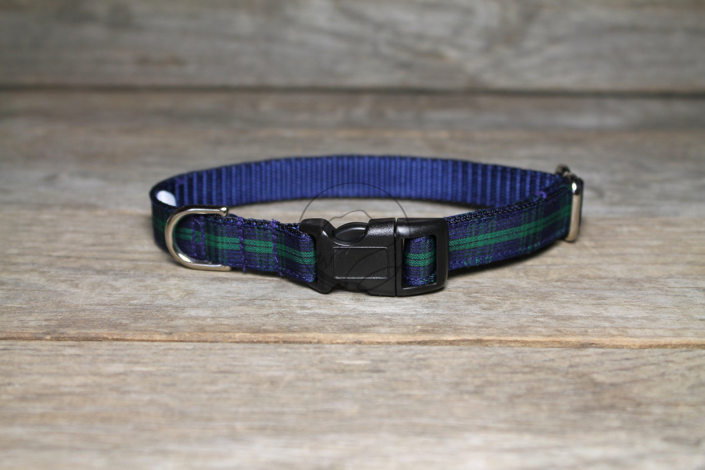 Blackwatch clan tartan - dog collar