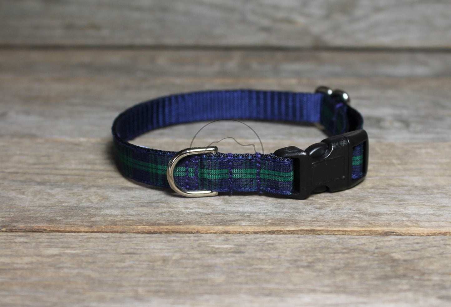 Blackwatch clan tartan - dog collar