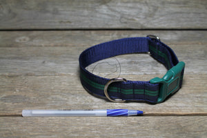 Blackwatch clan tartan - dog collar
