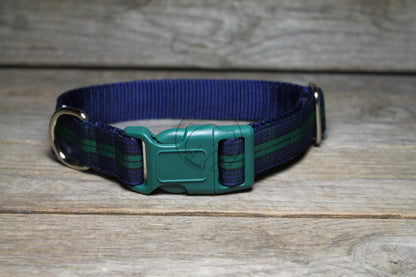 Blackwatch clan tartan - dog collar