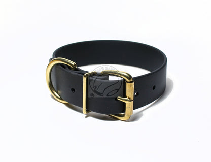 Extra Wide Large Dog Collar in Genuine Biothane - 39mm (1.5") width - 29 colours