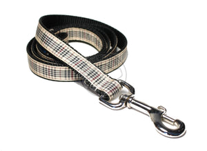 Tartan Dog Leash - Blackberry Plaid