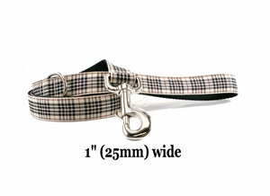 Tartan Dog Leash - Blackberry Plaid