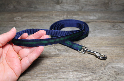 Tartan Dog Leash - Black Watch Tartan
