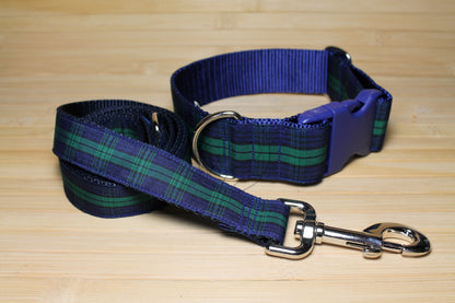 Tartan Dog Leash - Black Watch Tartan