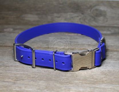 Biothane Side Release Dog Collar - 37 Colours - 1" (25mm) wide