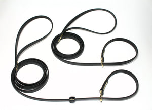 English Slip Lead - Waterproof Leash in Genuine Biothane - 12mm (1/2") width