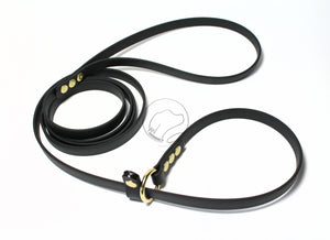 English Slip Lead - Waterproof Leash in Genuine Biothane - 12mm (1/2") width