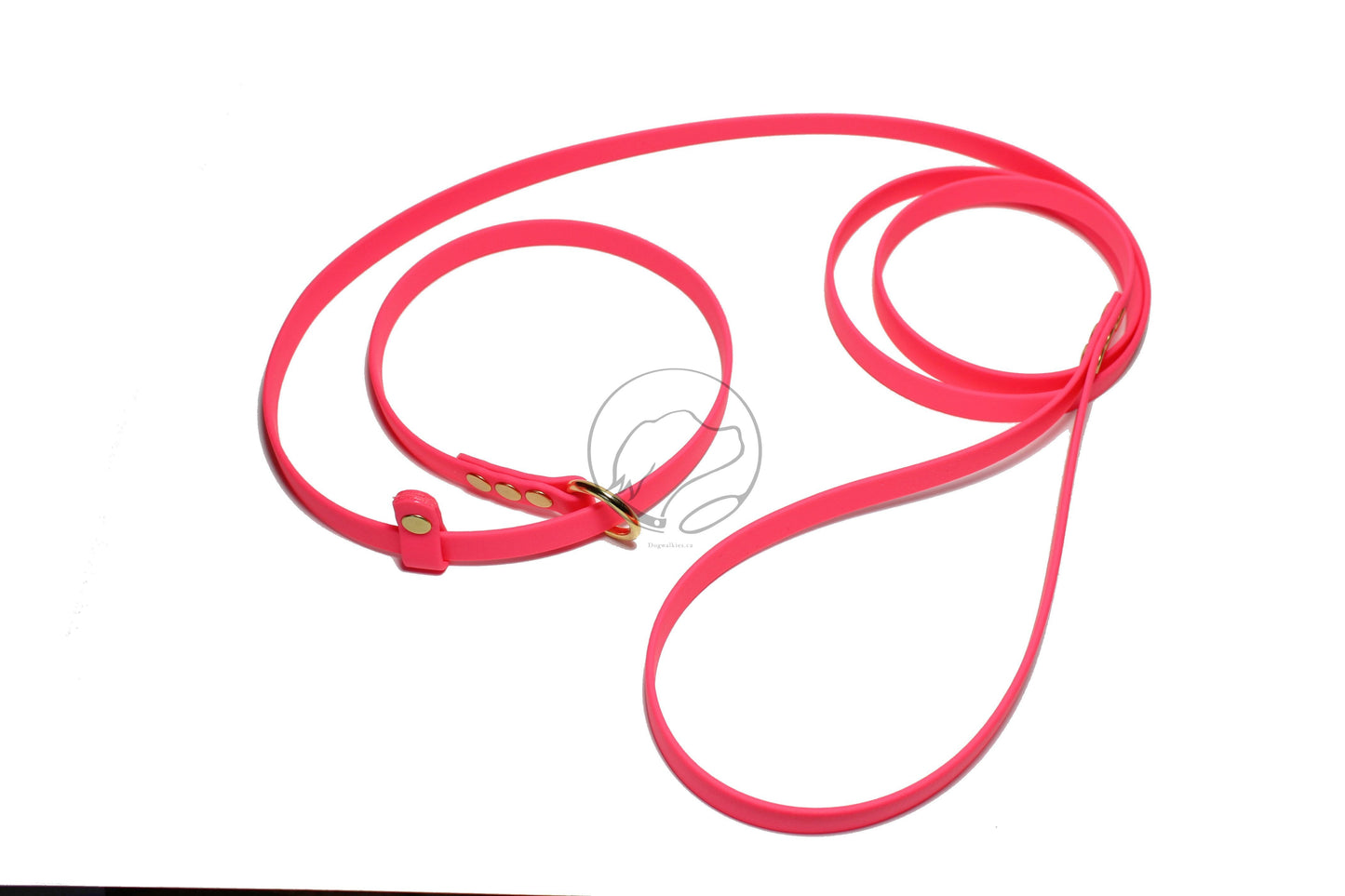English Slip Lead - Waterproof Leash in Genuine Biothane - 12mm (1/2") width