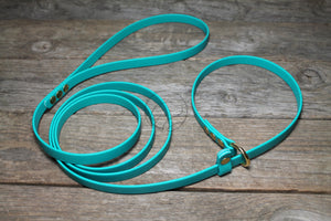 English Slip Lead - Waterproof Leash in Genuine Biothane - 12mm (1/2") width