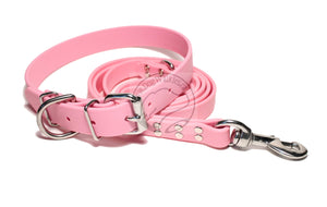 Bubblegum Pink Biothane Large Dog Leash