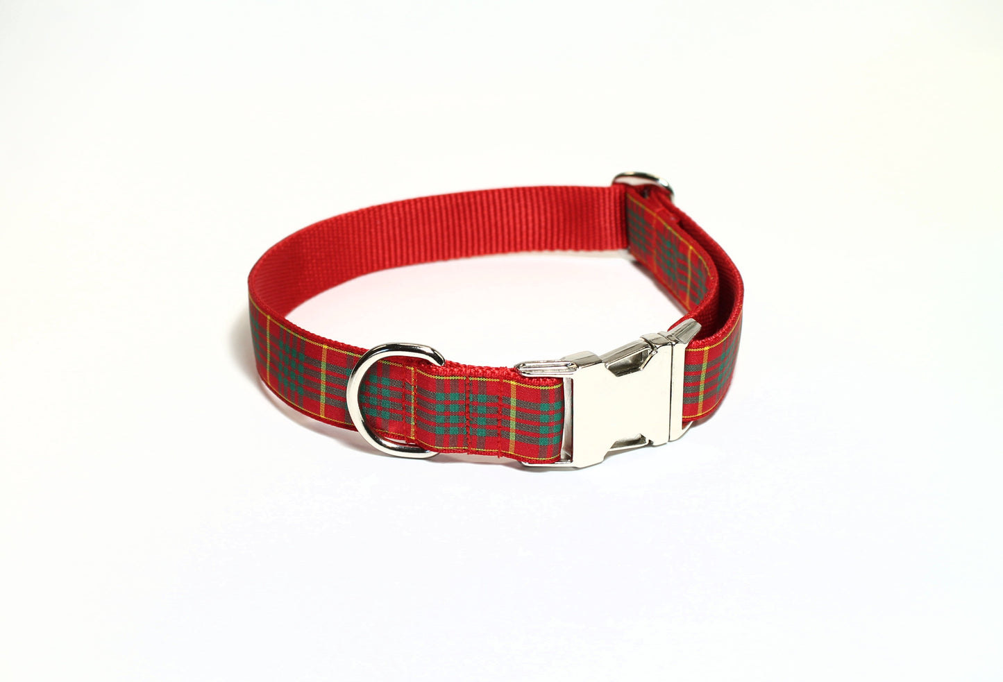 Cameron clan tartan - dog collar