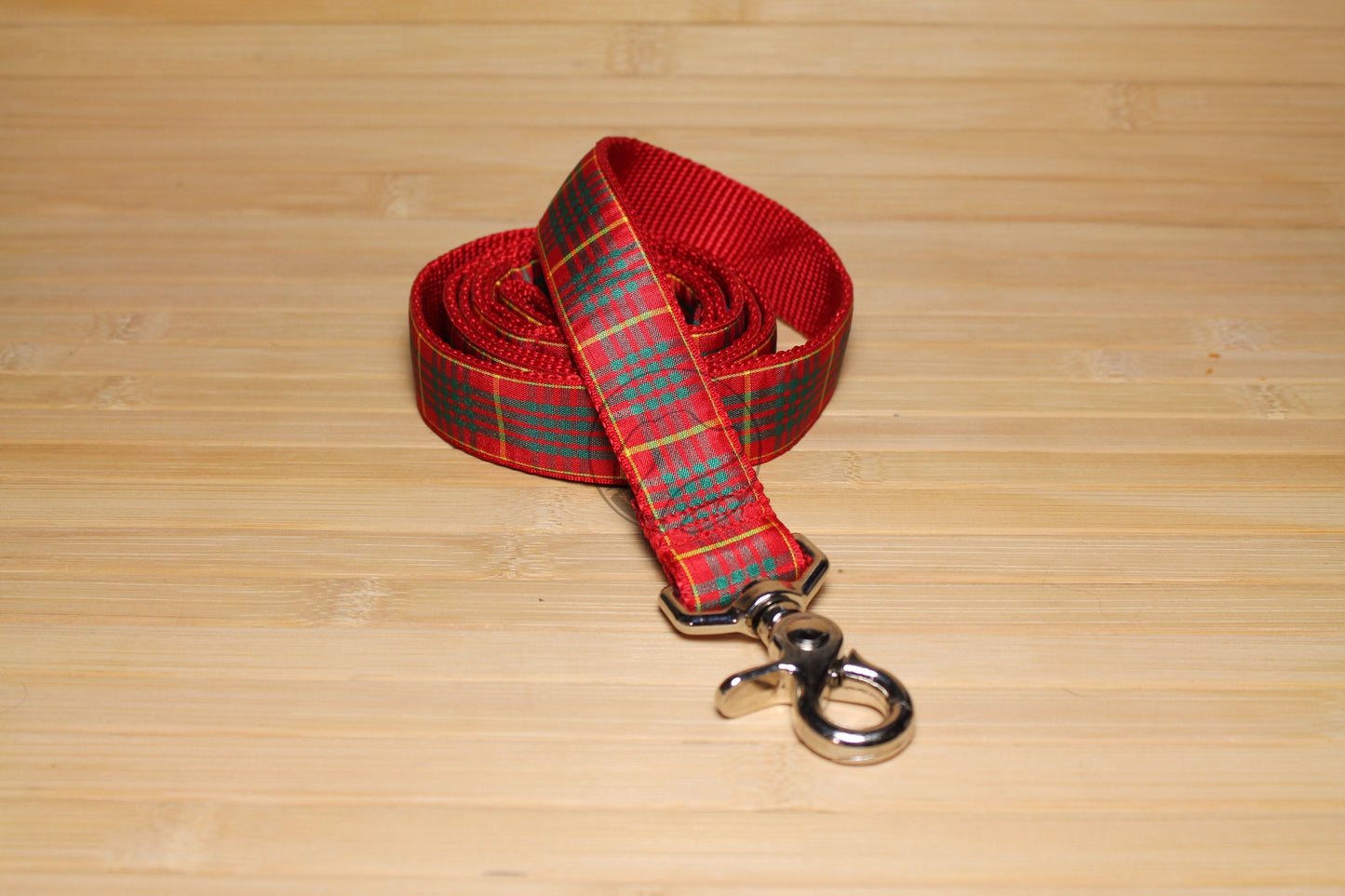 Tartan Dog Leash - Cameron Red Clan Tartan