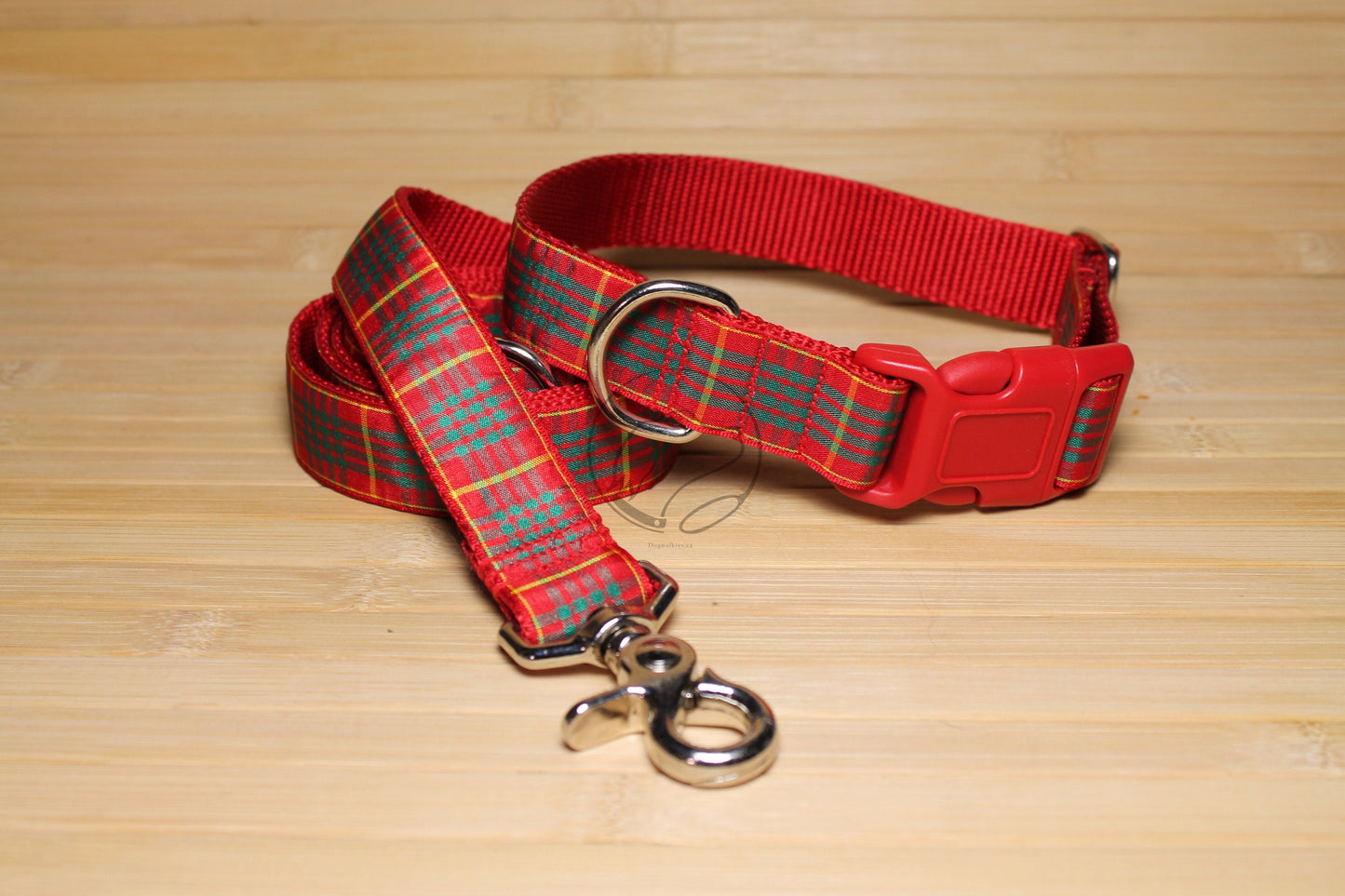 Tartan Dog Leash - Cameron Red Clan Tartan