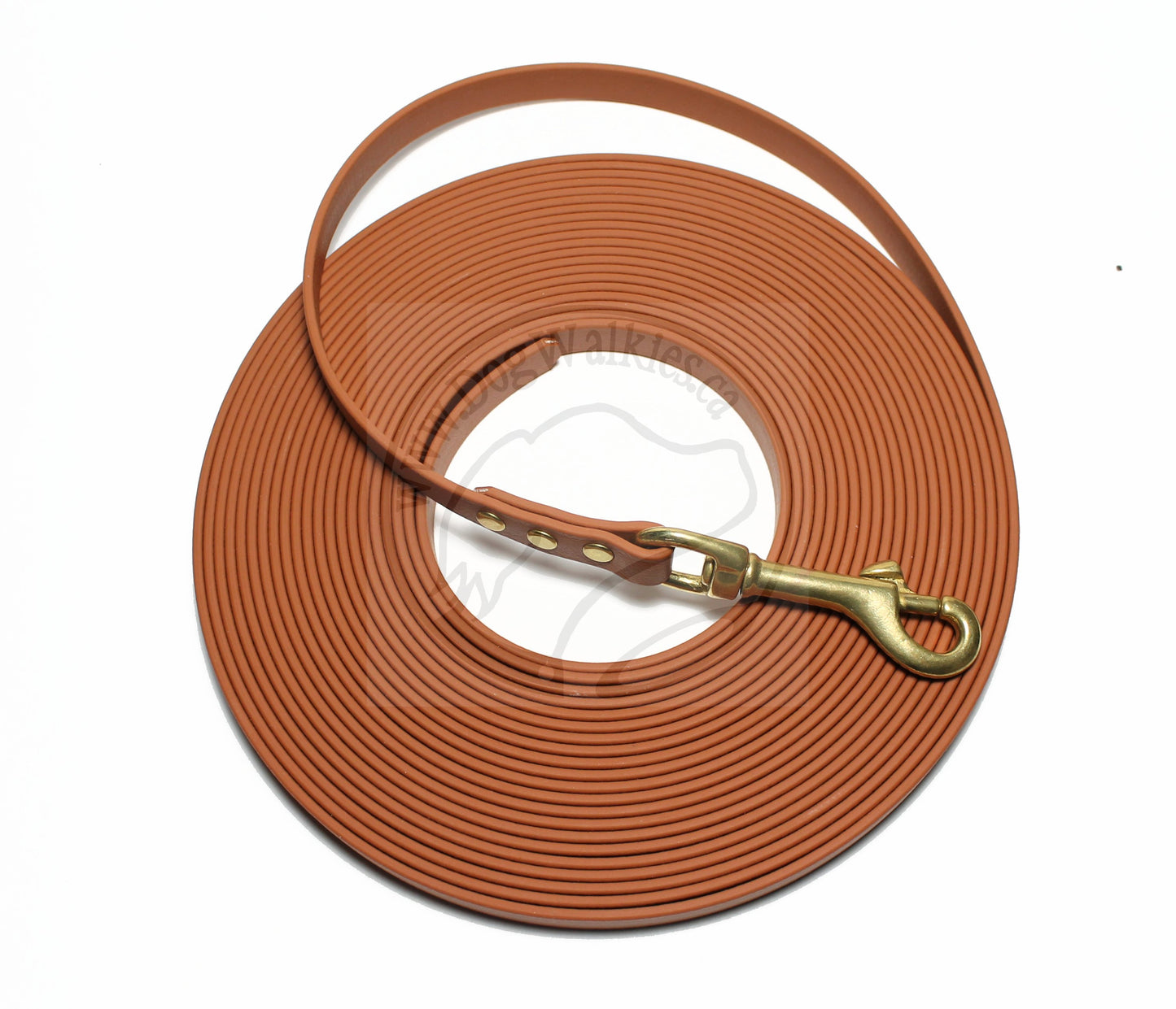 Caramel Brown Waterproof Tracking Recall Long Line