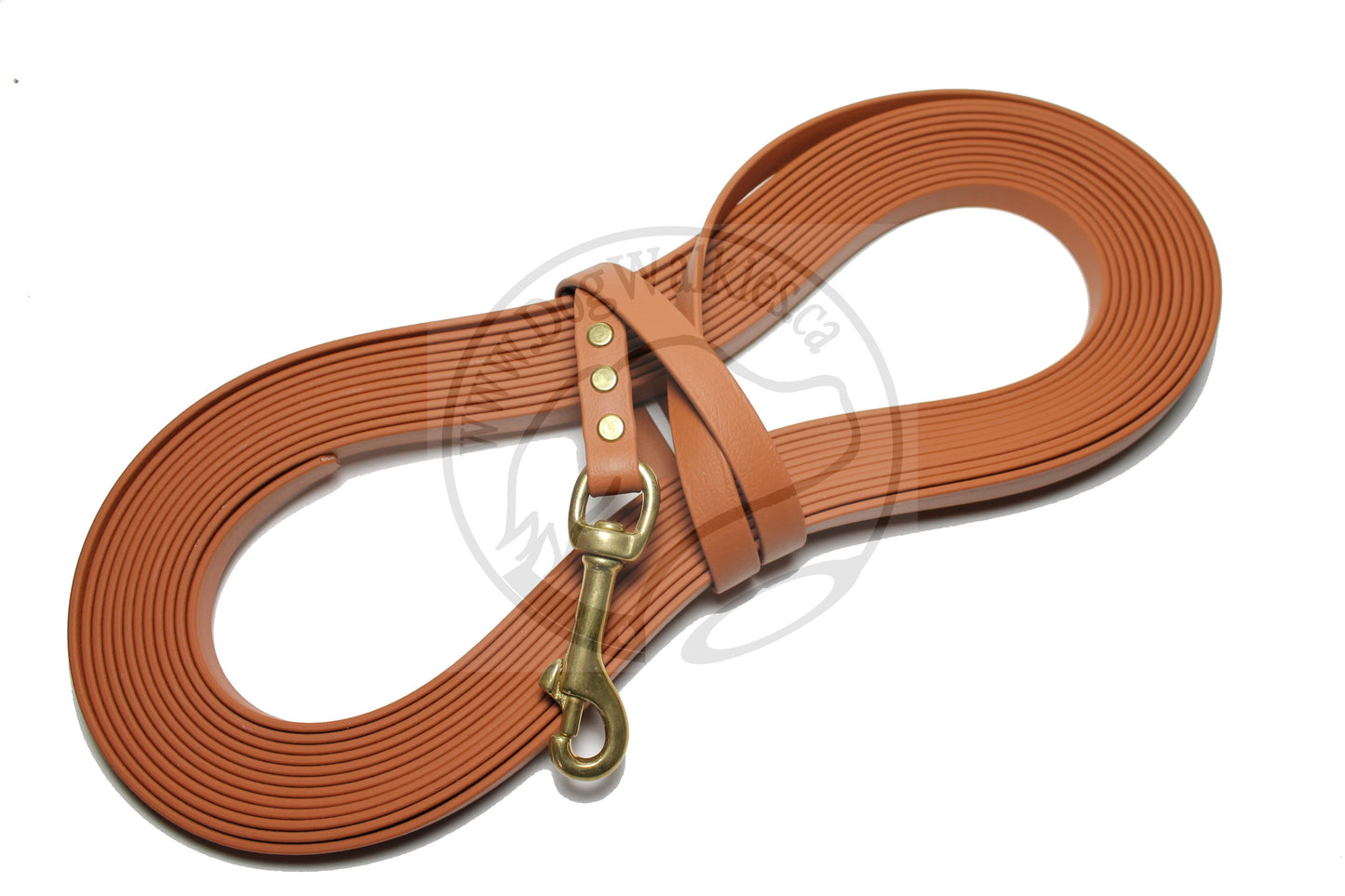 Caramel Brown Waterproof Tracking Recall Long Line