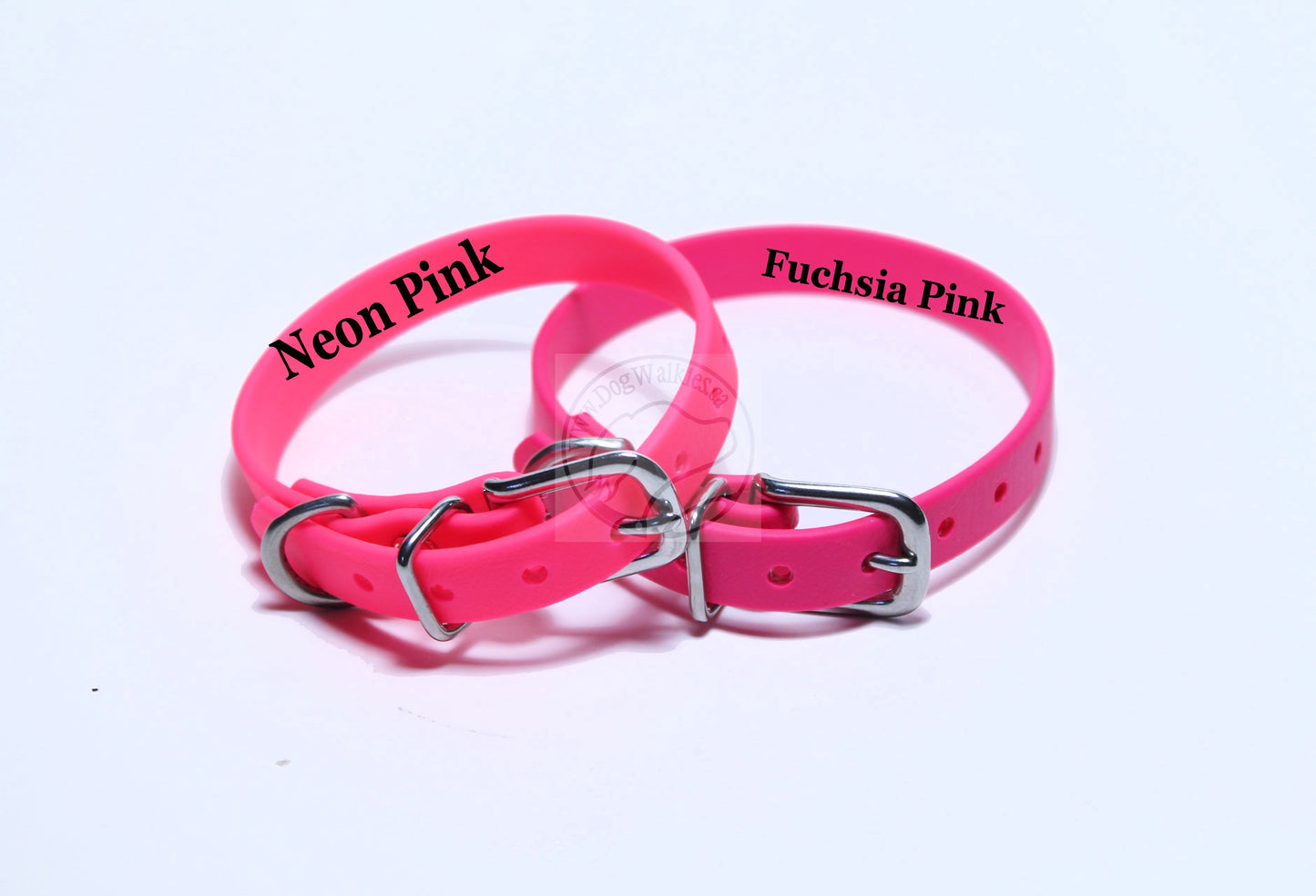 Cat Collar Non-Breakaway Biothane Collar - 1/2" (12mm) wide - all 39 colours