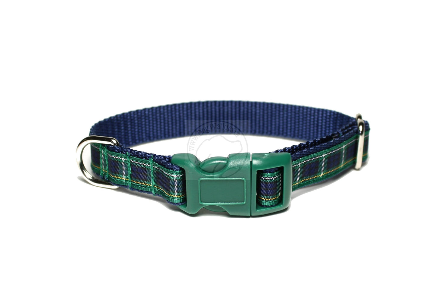 Campbell clan tartan - dog collar