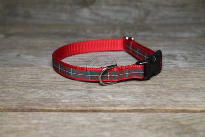 MacGregor Clan tartan - dog collar