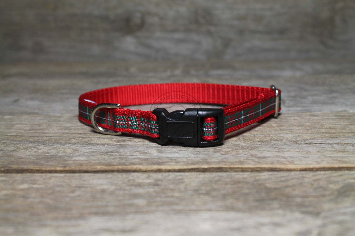 MacGregor Clan tartan - dog collar