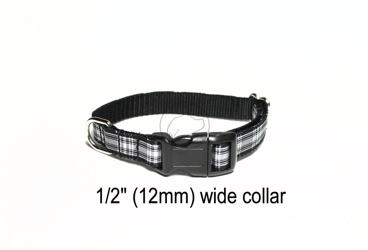 Menzies Clan tartan - dog collar