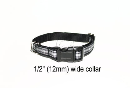 Menzies Clan tartan - dog collar