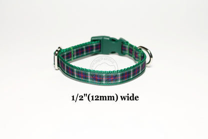 MacKenzie Clan tartan - dog collar