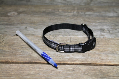 Menzies Clan tartan - dog collar