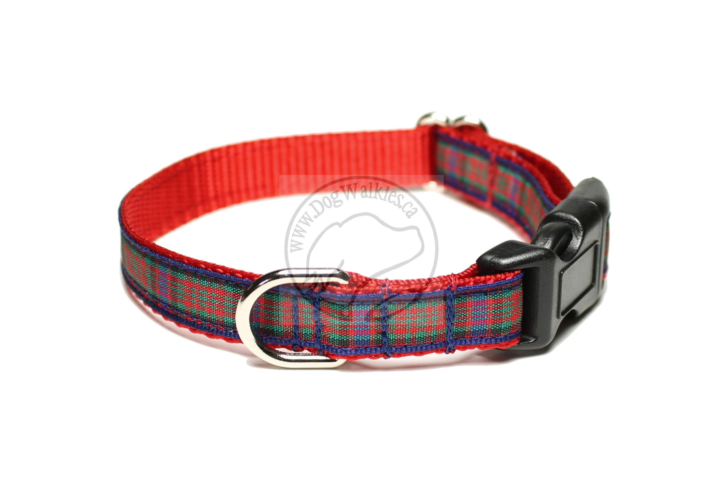MacDonald Clan tartan - dog collar